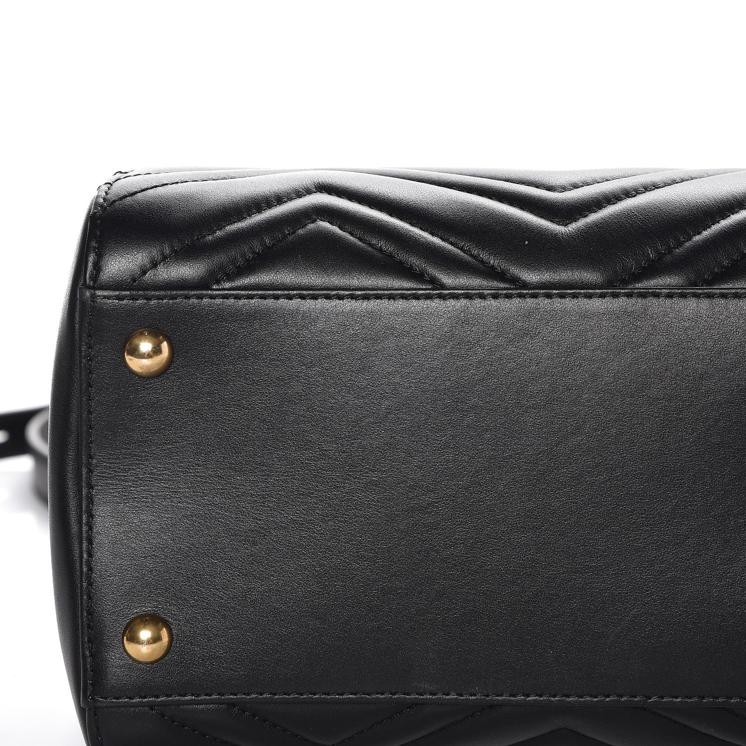 Gucci Calfskin Matelasse Medium GG Marmont Tote Black 10 of 10