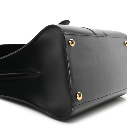 Delvaux Box Calfskin MM Brillant Satchel Black 10 of 11