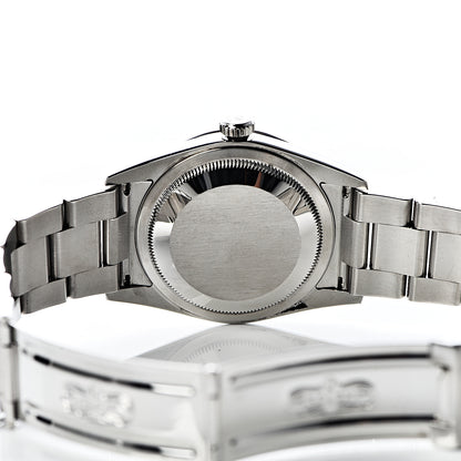 Rolex Stainless Steel 36mm Oyster Perpetual Explorer Watch Black 114270 5 of 8