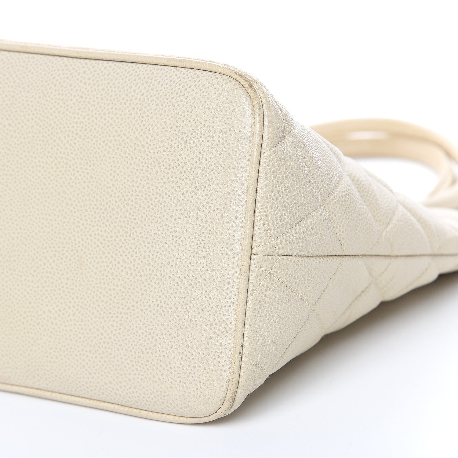 Chanel Caviar Quilted Medallion Tote Light Beige 8 of 17