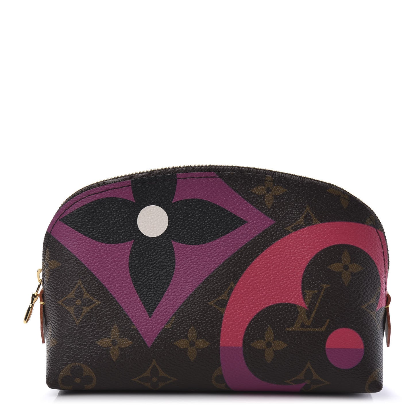 Monogram Game On Cosmetic Pouch