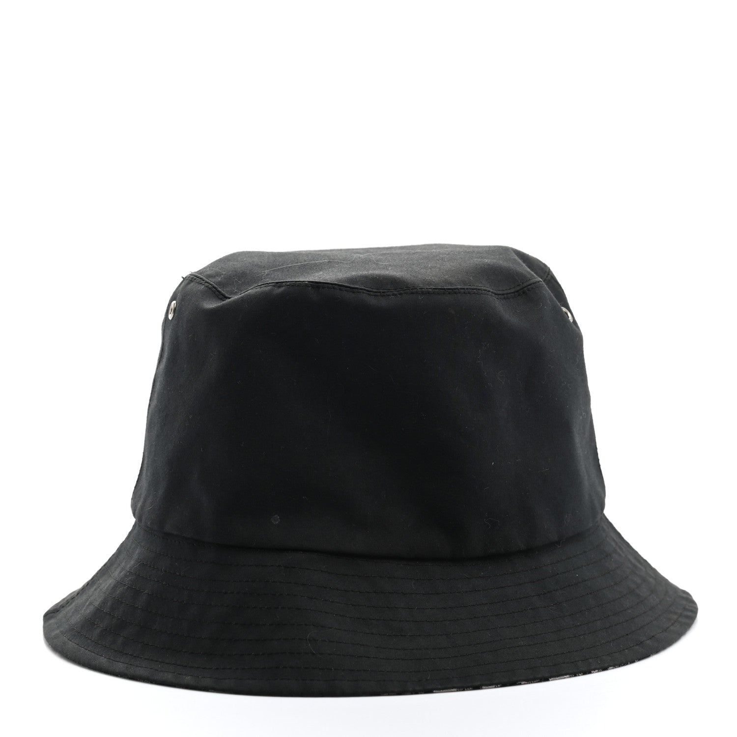 Christian Dior Oblique Reversible Teddy-D Brim Bucket Hat 58 Black 10 of 16