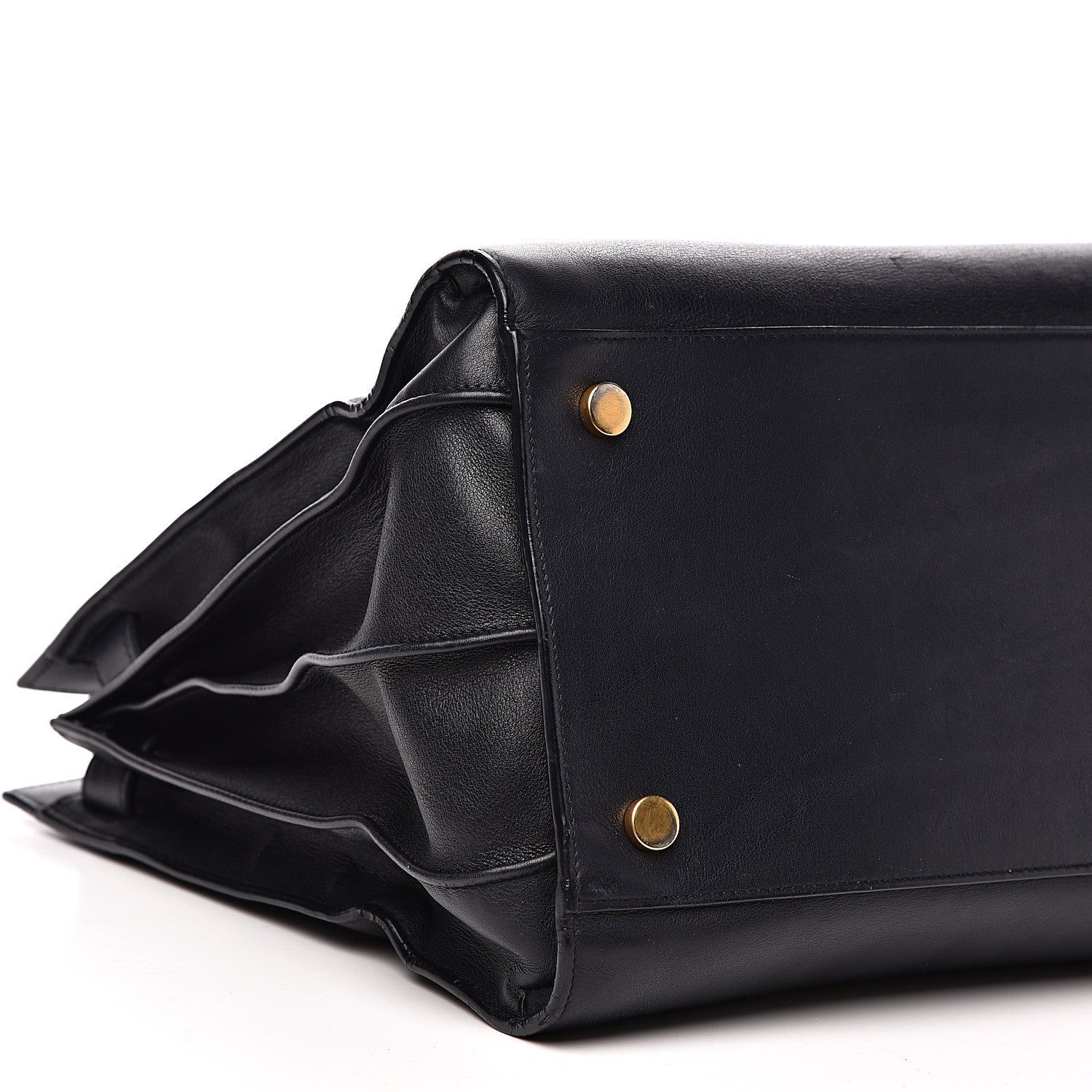 Saint Laurent Calfskin Large Sac De Jour Carryall Navy Blue 8 of 18