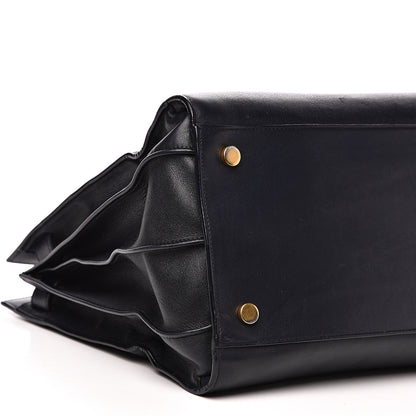 Saint Laurent Calfskin Large Sac De Jour Carryall Navy Blue 8 of 18