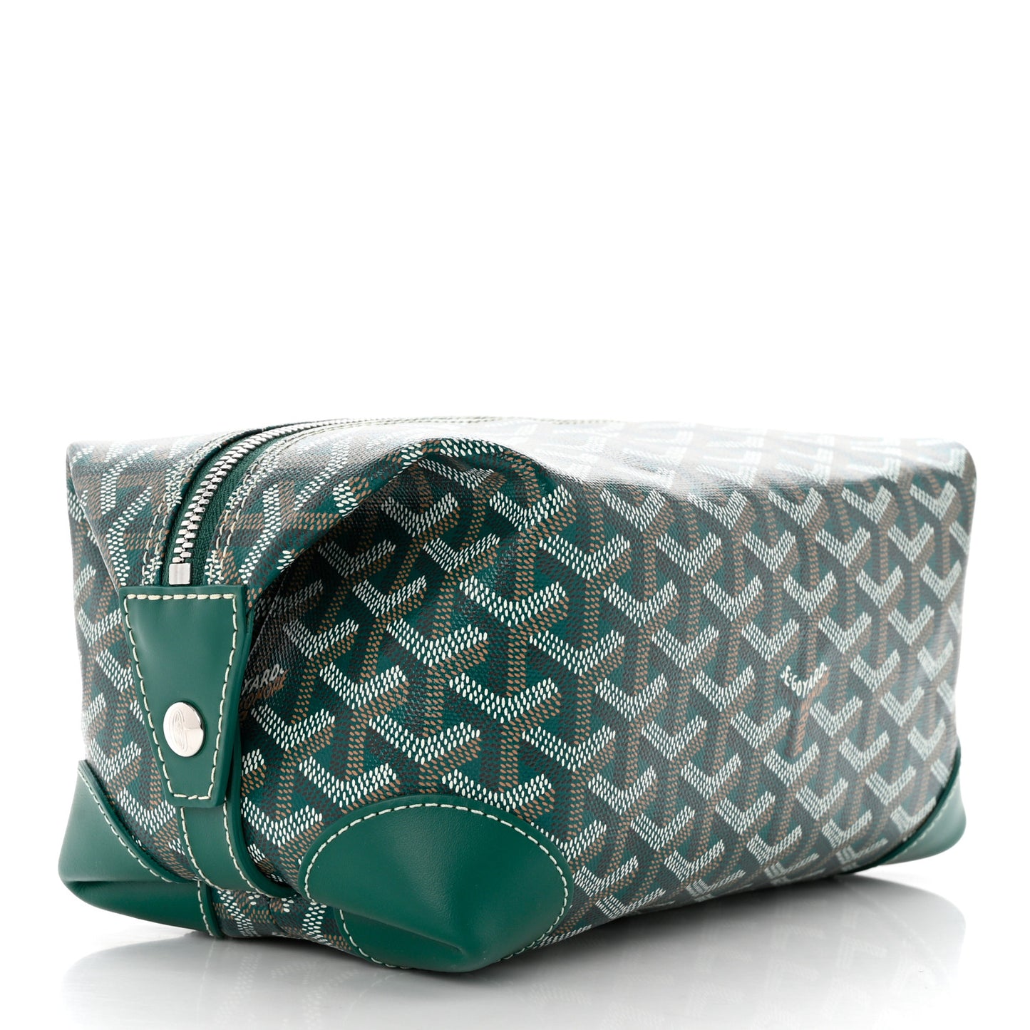 Goyardine Boeing 25 Trousse de Toilette Green