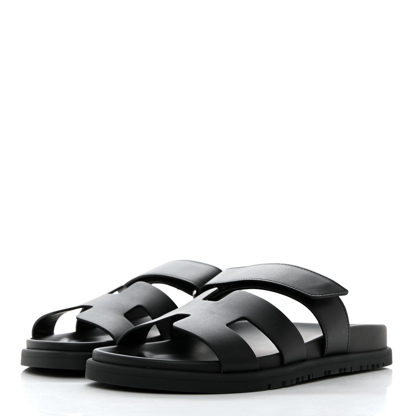 Calfskin Womens Chypre Sandals 36 Black