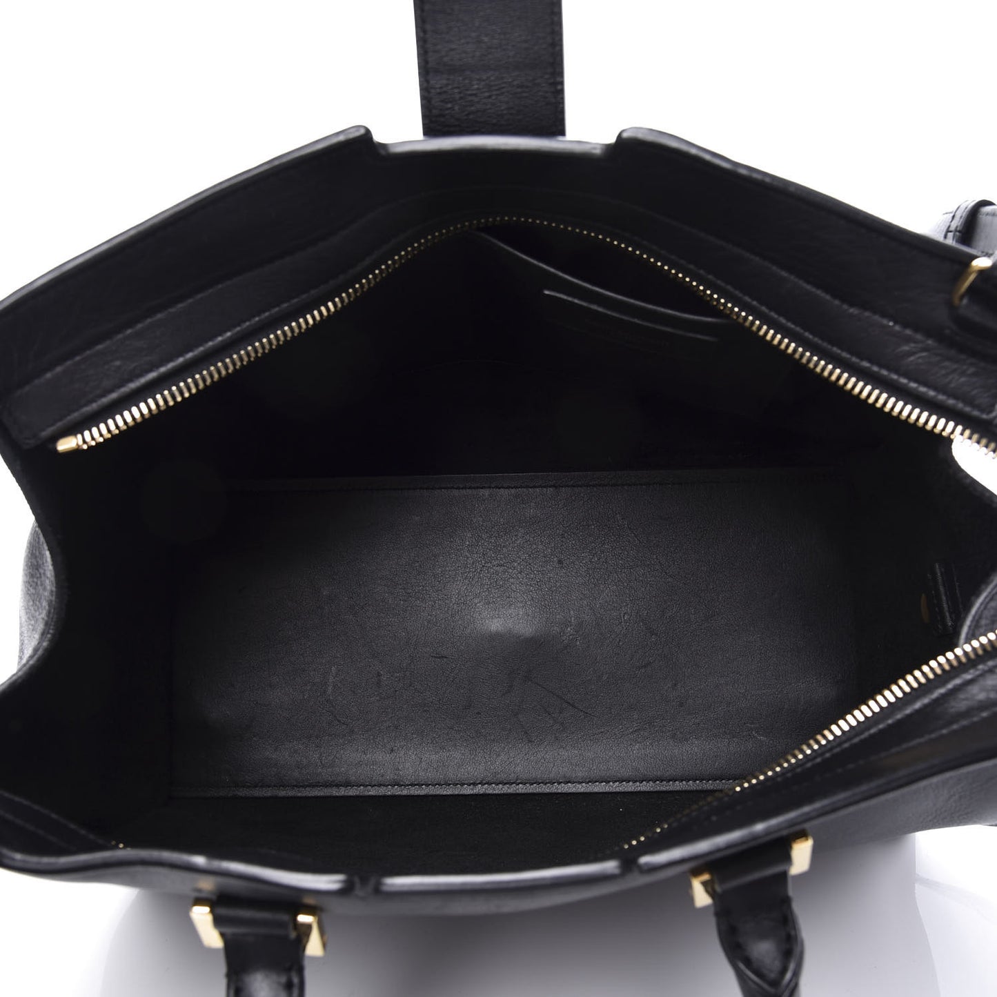Calfskin Small Classic Y Cabas Black