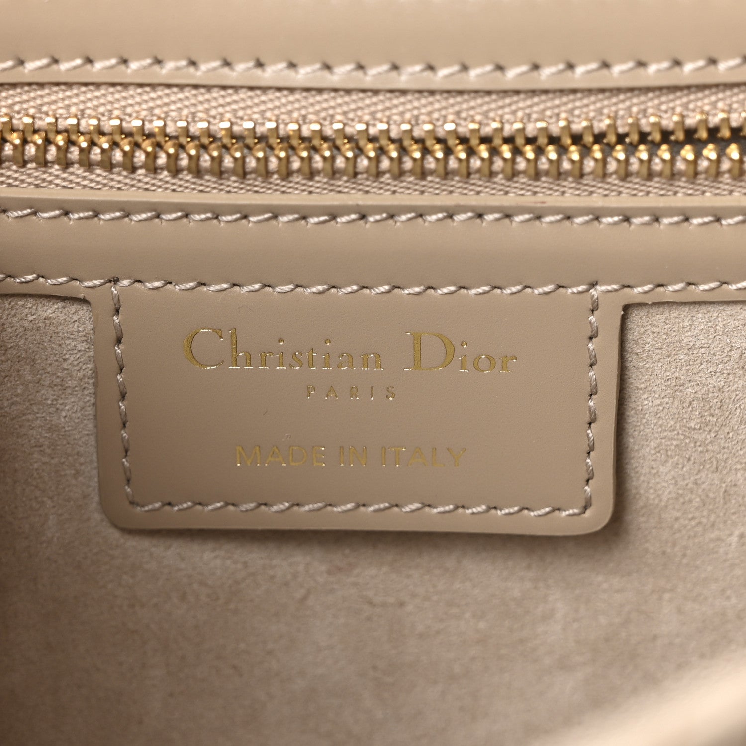 Christian Dior Calfskin Macrocannage Small Diorcamp Messenger Sand 6 of 10