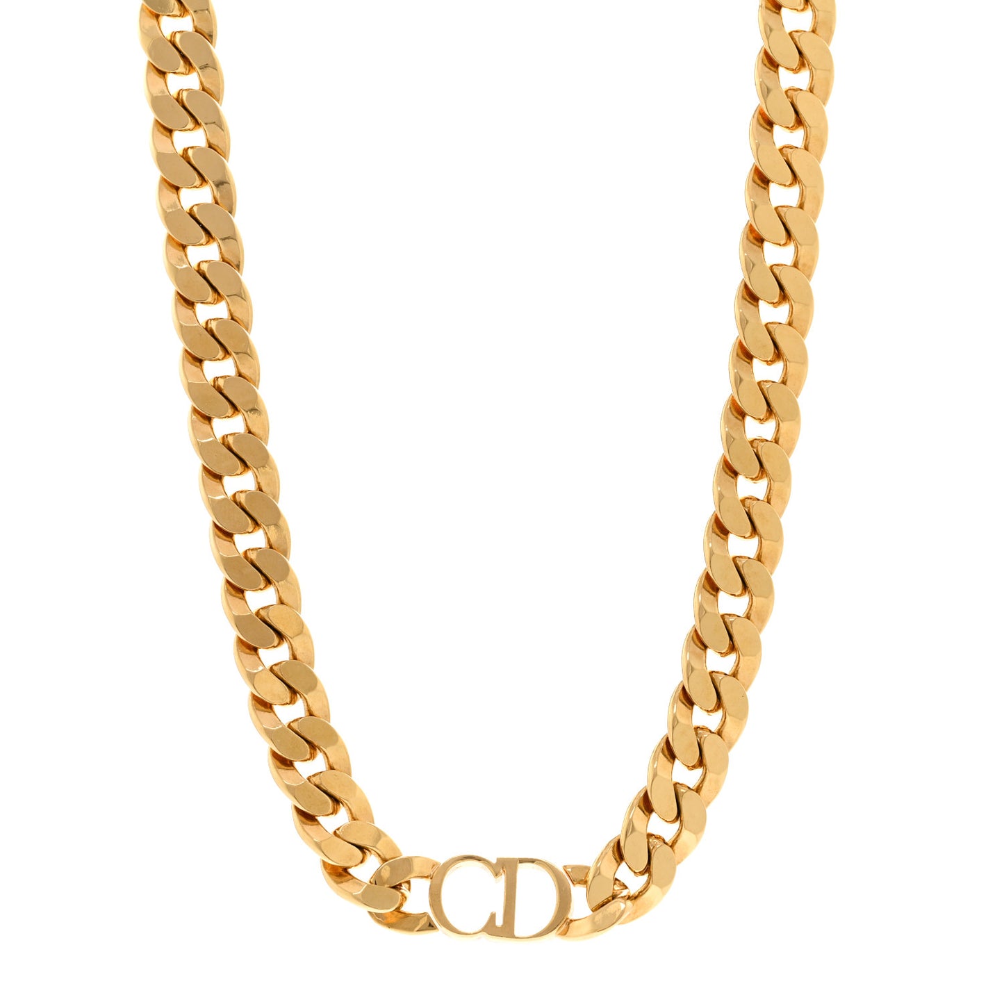 Metal Danseuse Etoile Chain Choker Necklace Gold