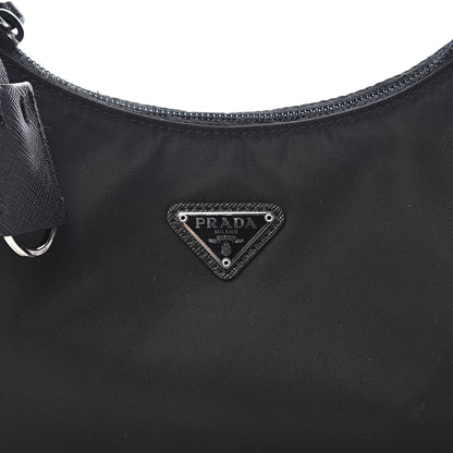 Prada Tessuto Nylon Mini Re-Edition 2000 Bag Black 11 of 12