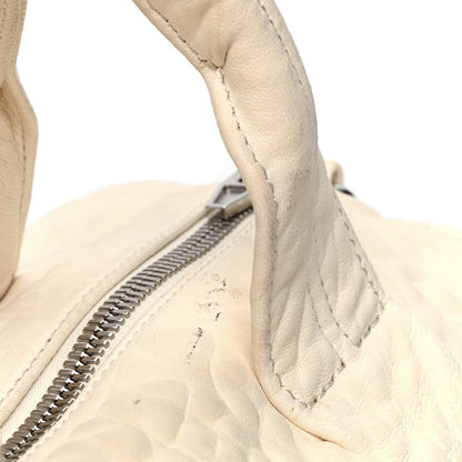 Alexander Wang Pebbled Lambskin Rocco Bone Silver Hardware 5 of 6