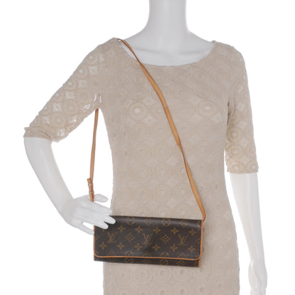 Louis Vuitton Monogram Pochette Twin GM 2 of 8