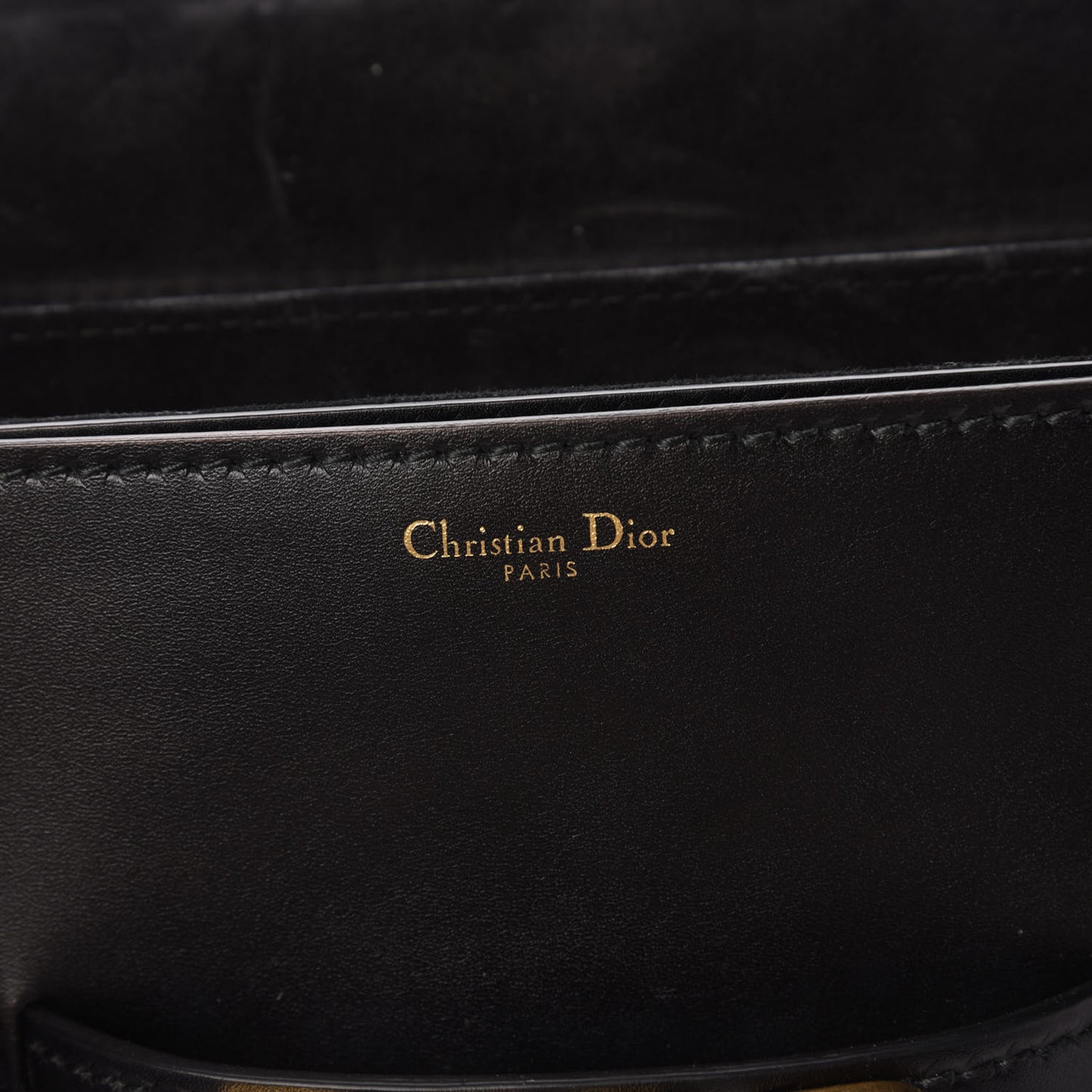 Smooth Calfskin Dio(r)evolution Flap Bag Black
