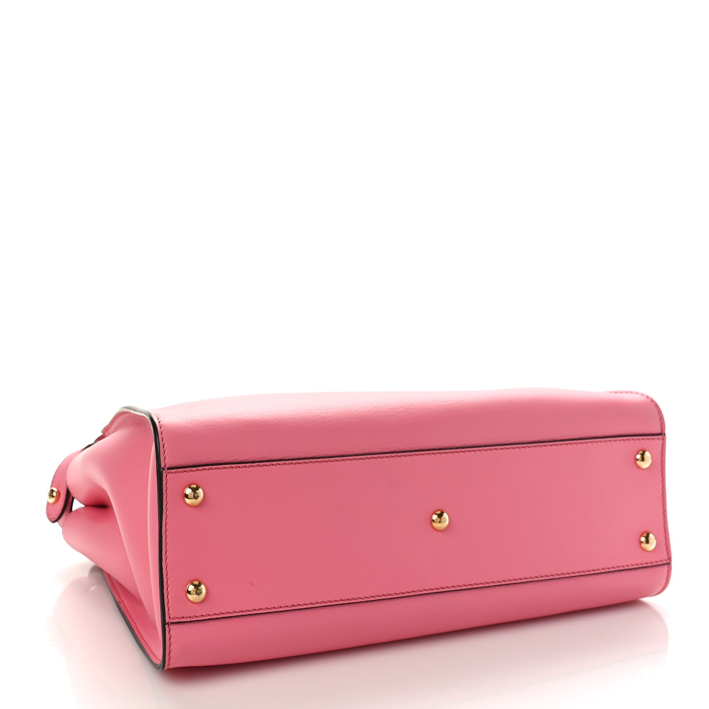 Vitello Seta Medium Peekaboo Iconic Satchel Pink