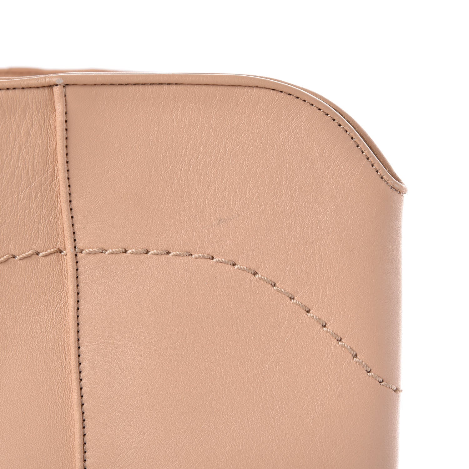 Chanel Calfskin Ascot CC Boots 37 Beige Clair 8 of 13