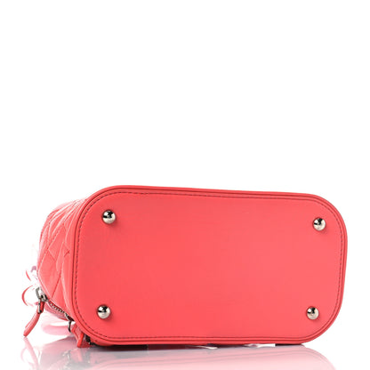 Chanel Crumpled Calfskin PVC Quilted Backpack Pink 4 of 11