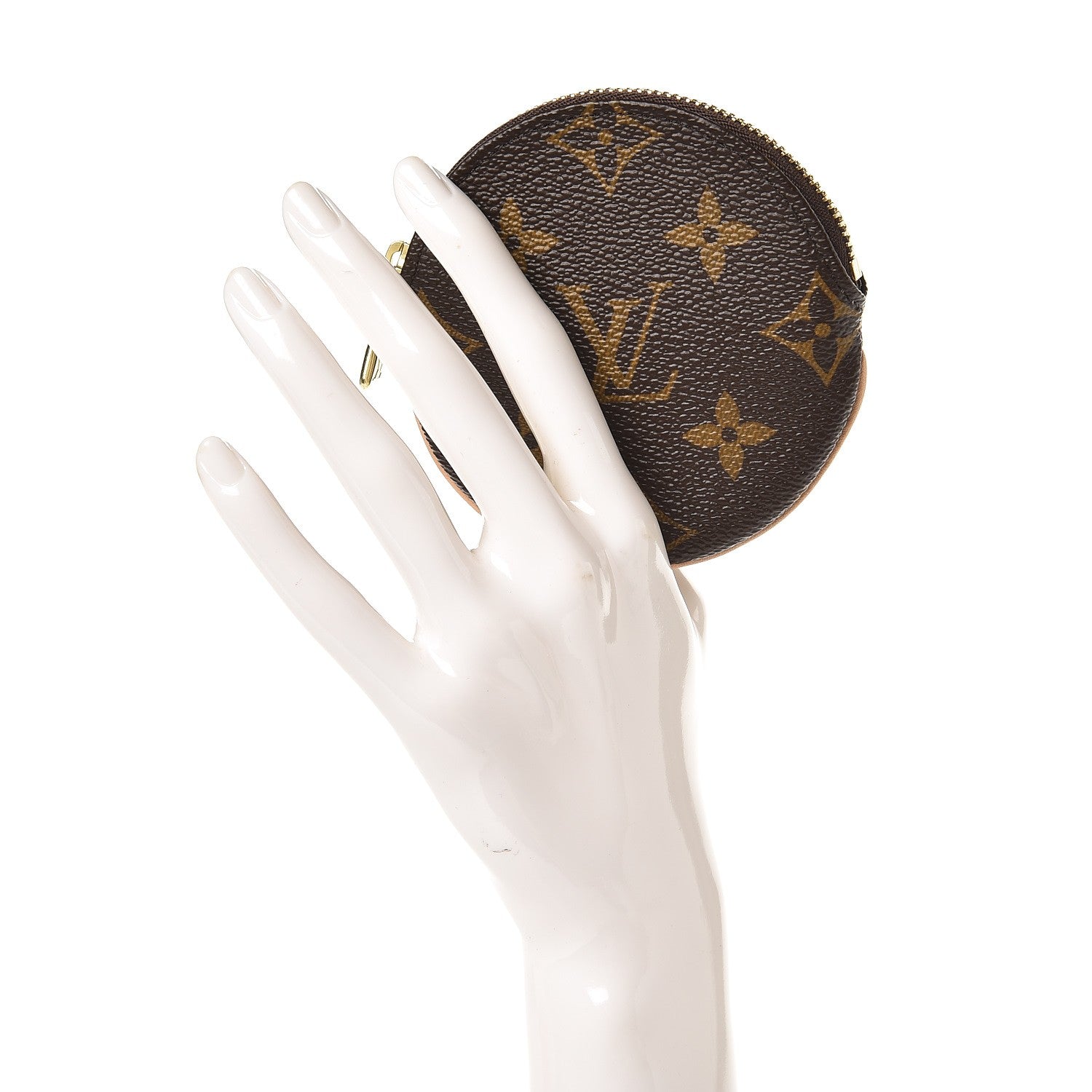 Louis Vuitton Monogram Round Coin Purse 2 of 8