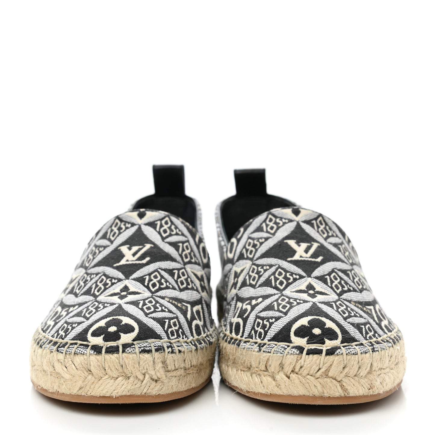 Jacquard Since 1854 Starboard Espadrille Flats 37 Grey