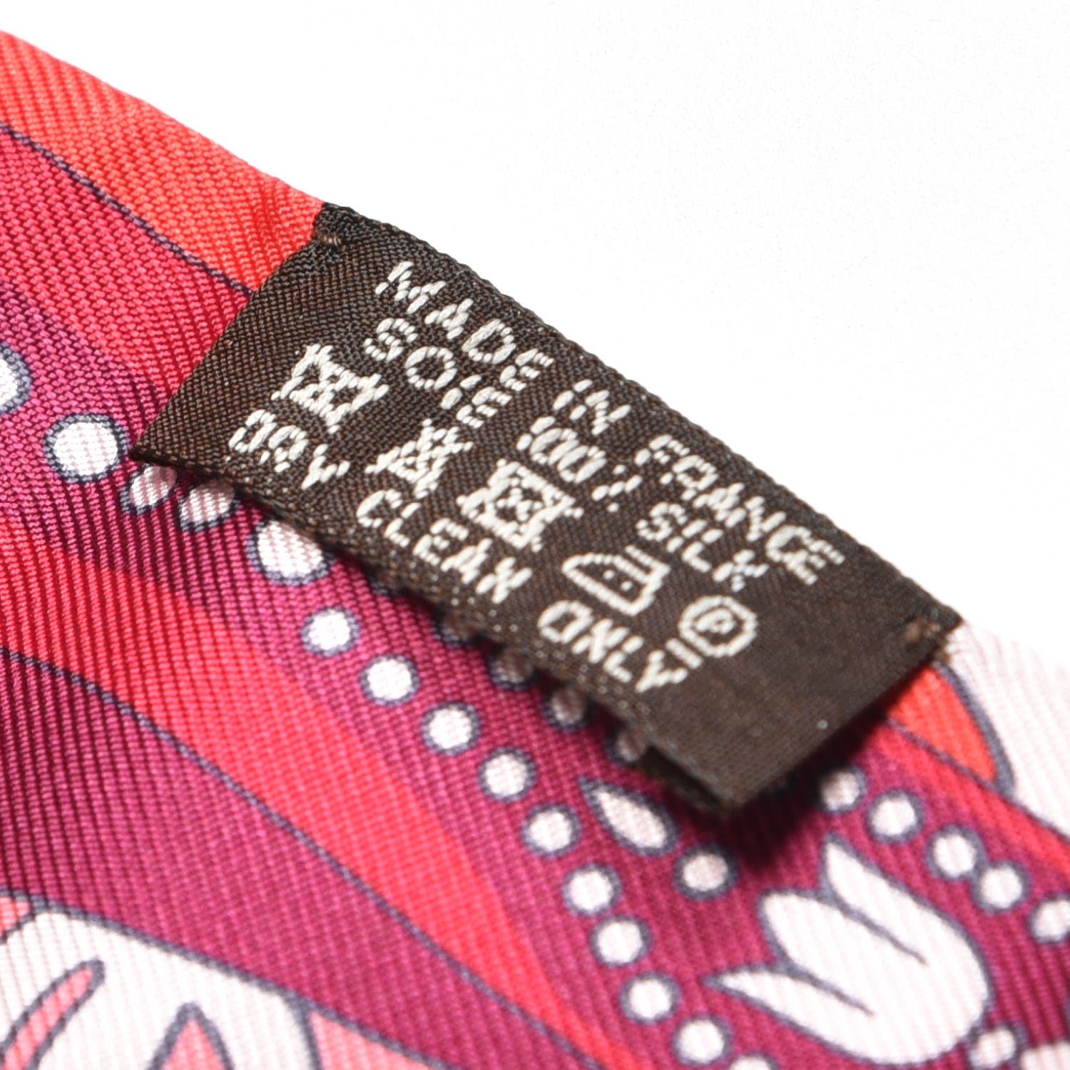 Hermes Silk Balade en Berline Twilly Vert Rose Poudre Rouge 3 of 5