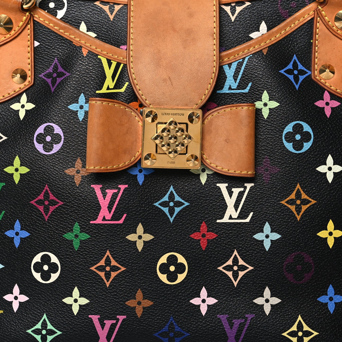 Monogram Multicolor Annie GM Black