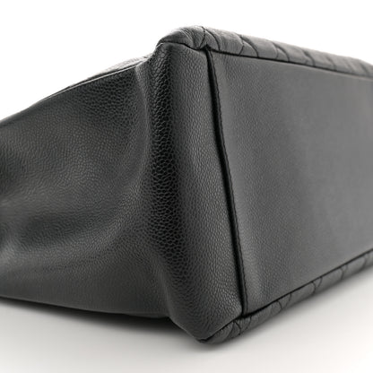 Chanel Caviar Quilted Grand Shopping Tote GST Black 9 of 12