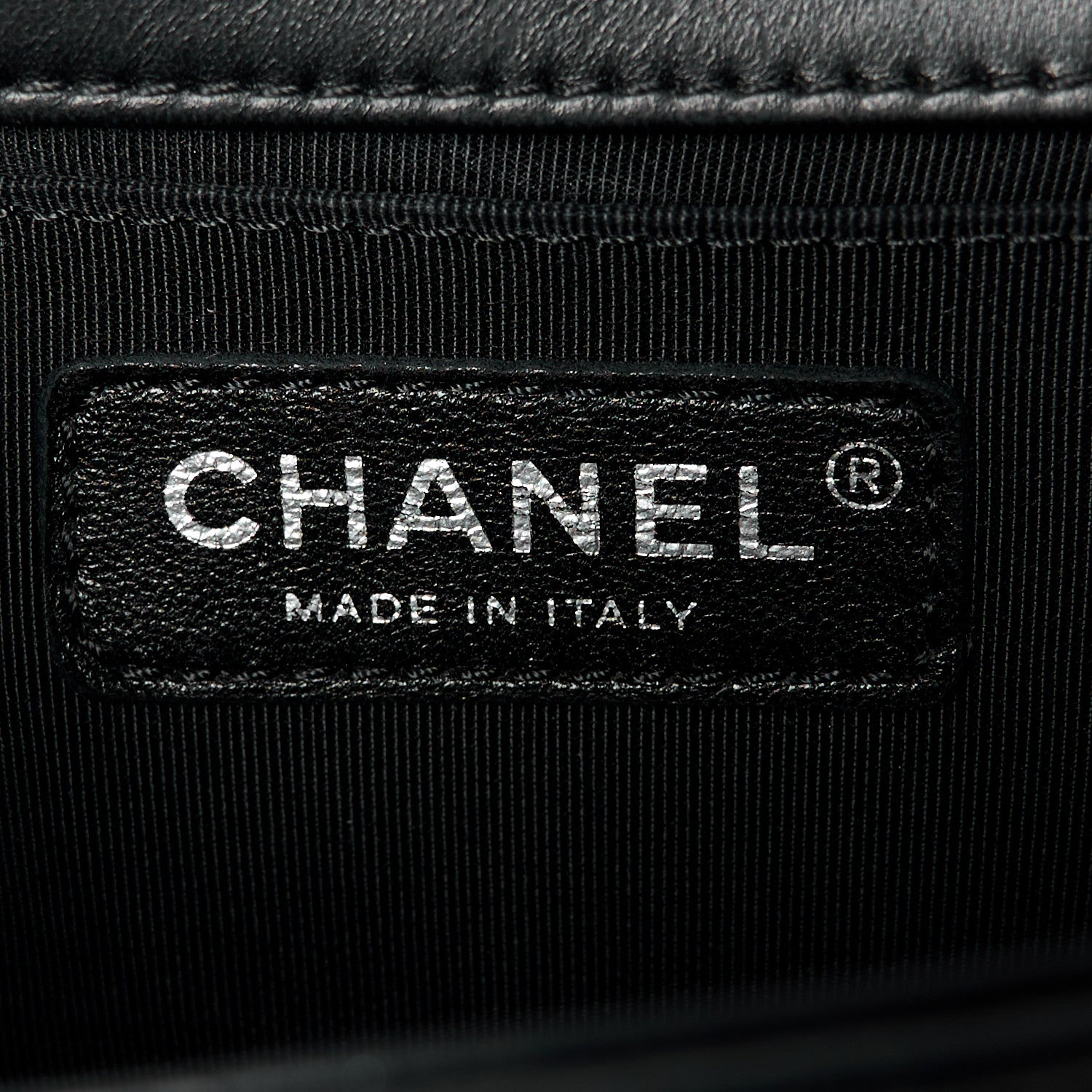Chanel Lambskin Quilted Small Boy Flap Black 6 of 10