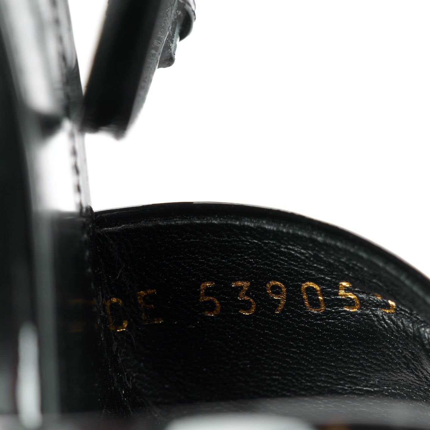 Patent Amy Sandals 35 Black