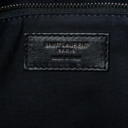 Saint Laurent Crinkled Lambskin Matelasse Monogram Medium Niki Chain Satchel Military Olive 5 of 7