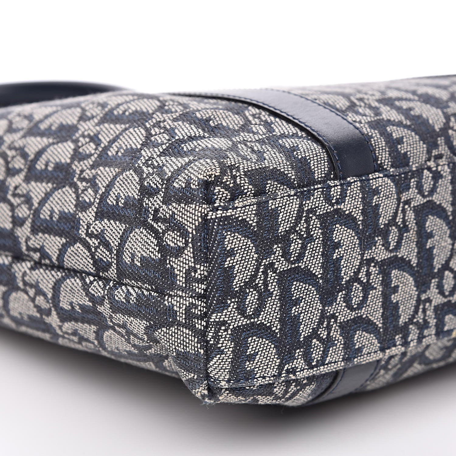 Christian Dior Monogram Tote Blue 8 of 14