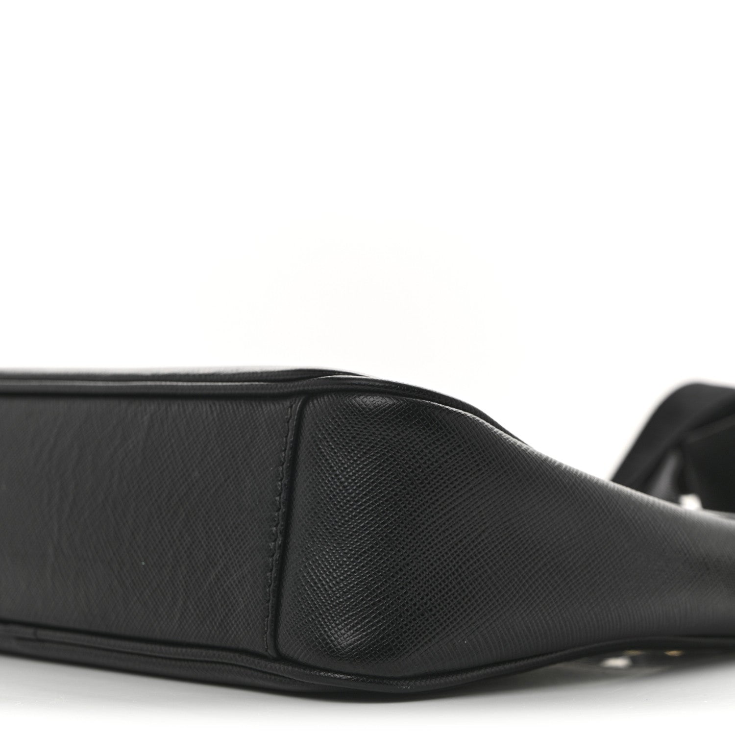 Prada Saffiano Lux Re-Edition 2005 Shoulder Bag Black 10 of 15