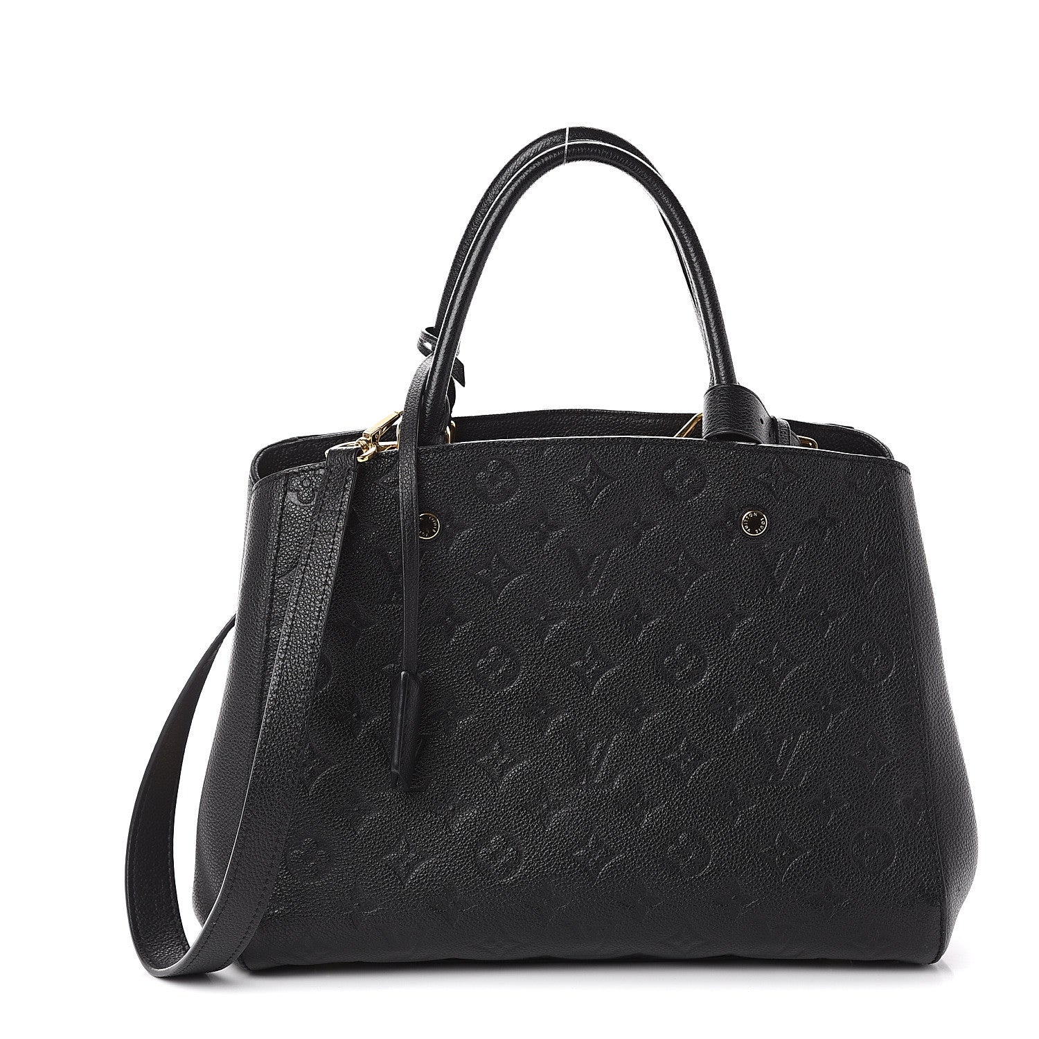 Louis Vuitton Empreinte Montaigne MM Black 1 of 8