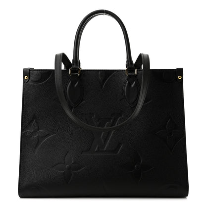Louis Vuitton Empreinte Monogram Giant Onthego MM Black 1 of 9