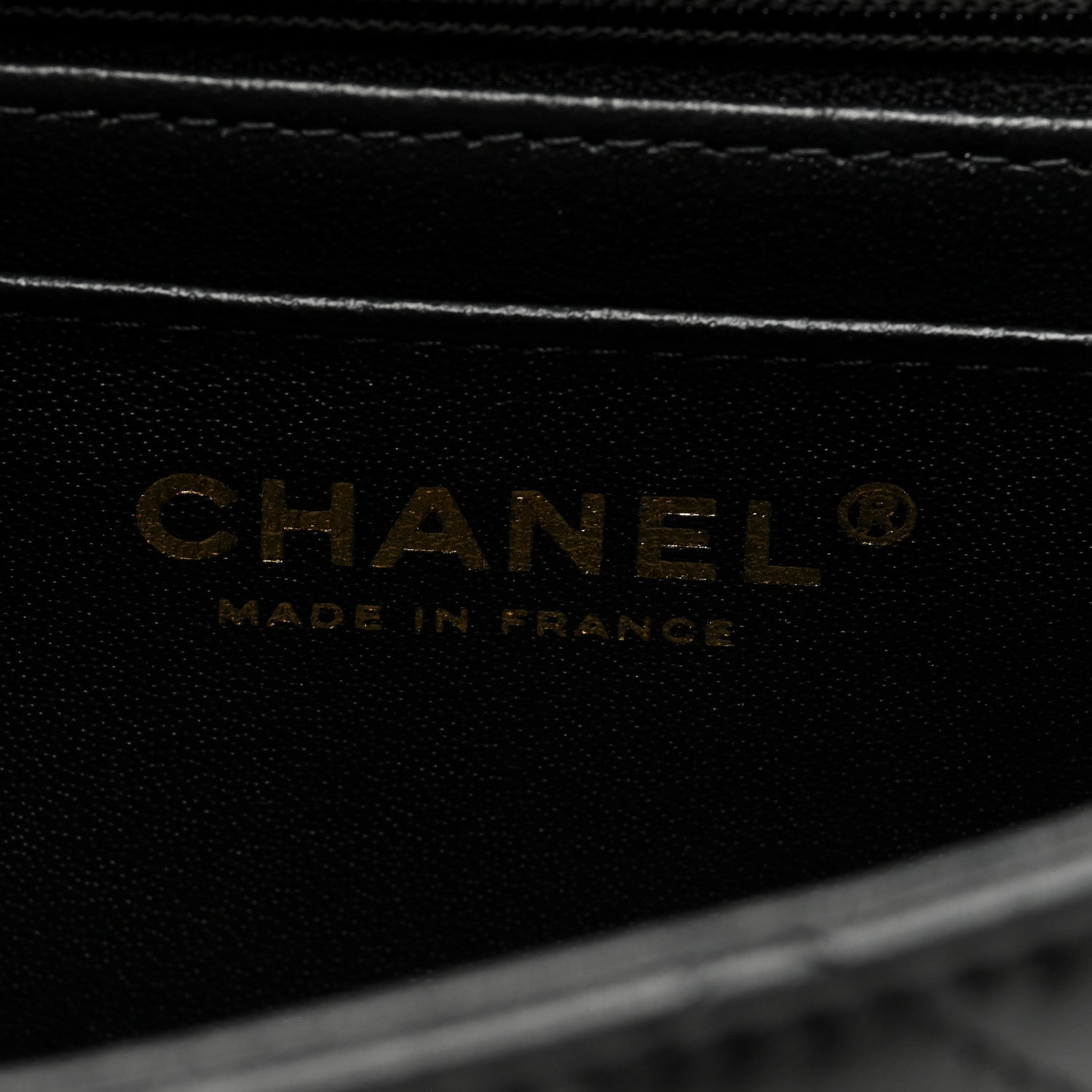 Chanel Lambskin Quilted Mini Top Handle Rectangular Flap Black 6 of 10