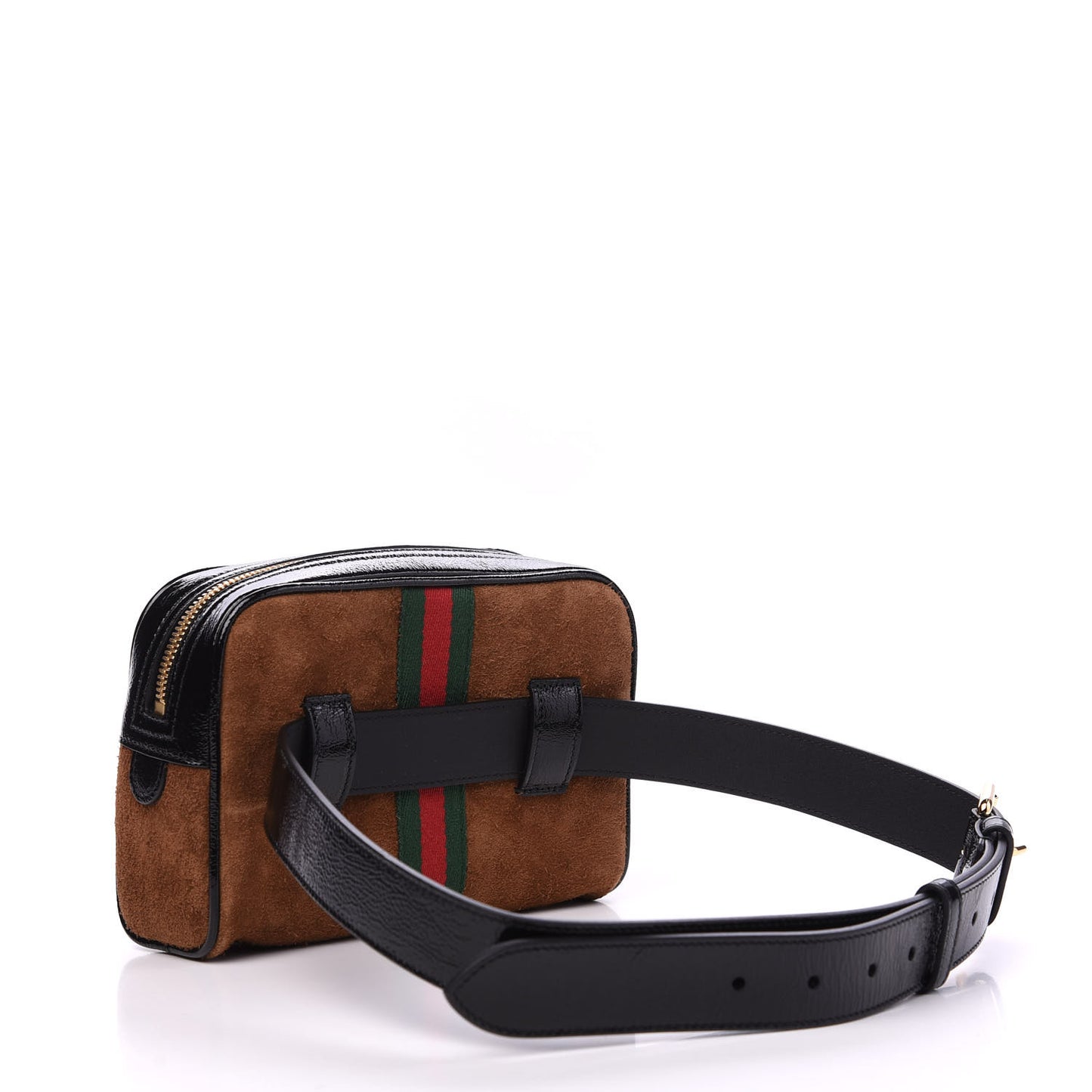 Suede Small Ophidia Belt Bag 85 34 Brown