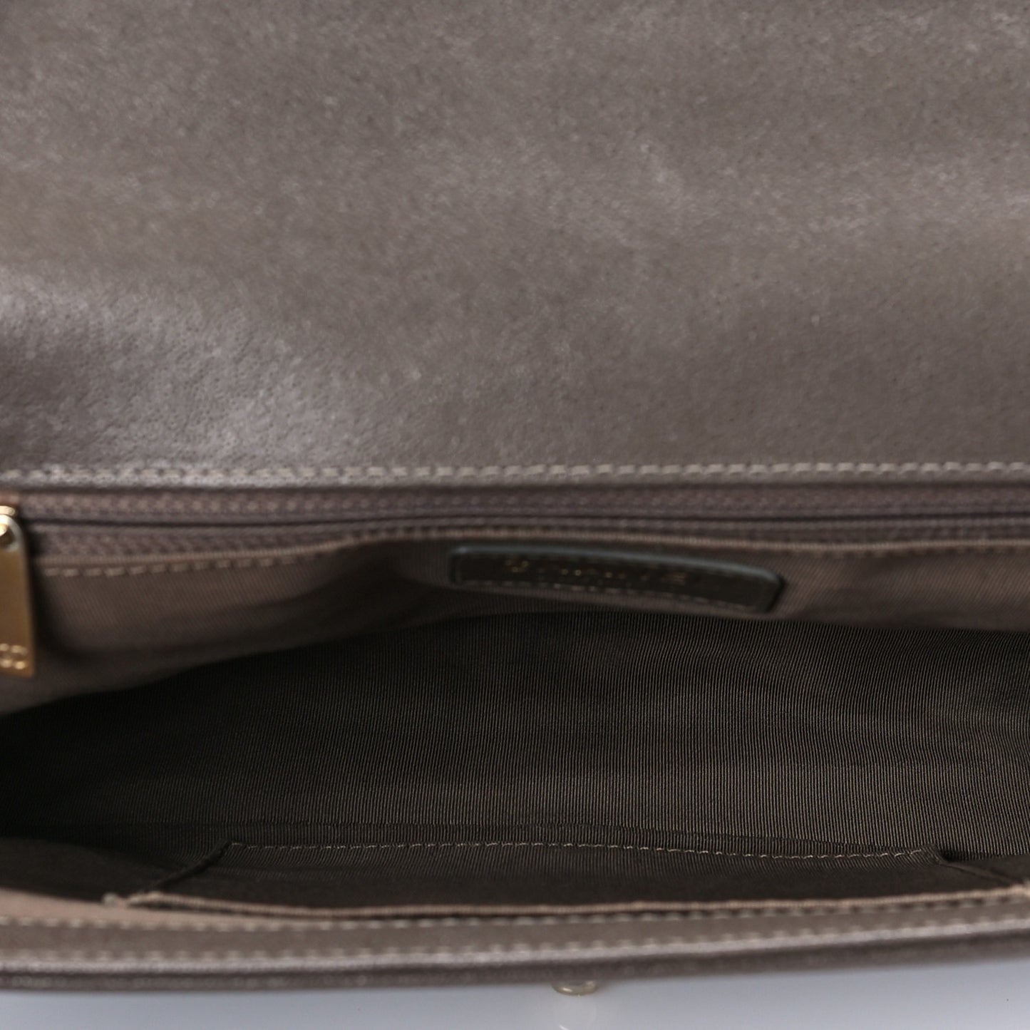 Caviar Quilted New Medium Boy Flap Khaki