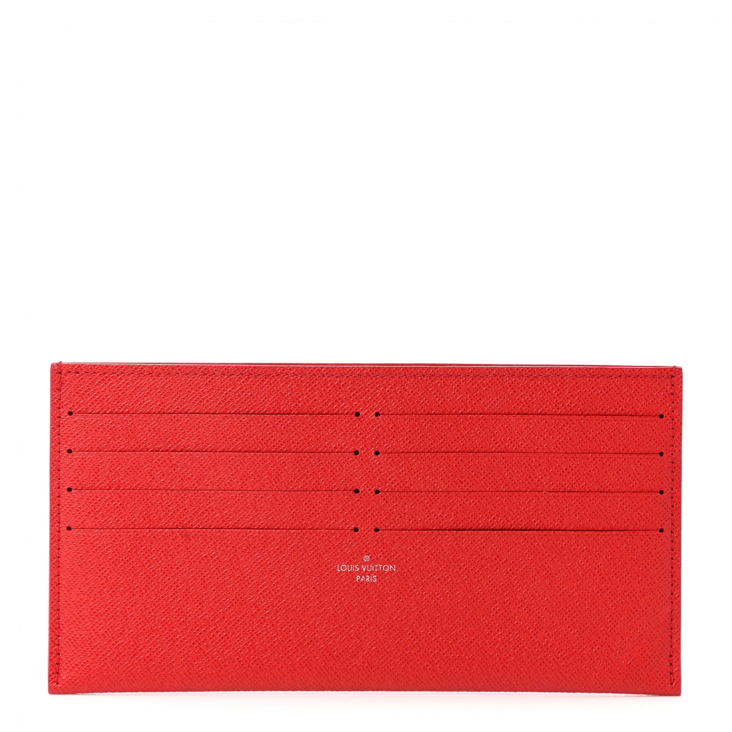 Calfskin Felicie Card Holder Insert Cherry
