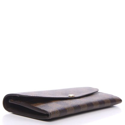 Louis Vuitton Damier Ebene Emilie Wallet 3 of 7