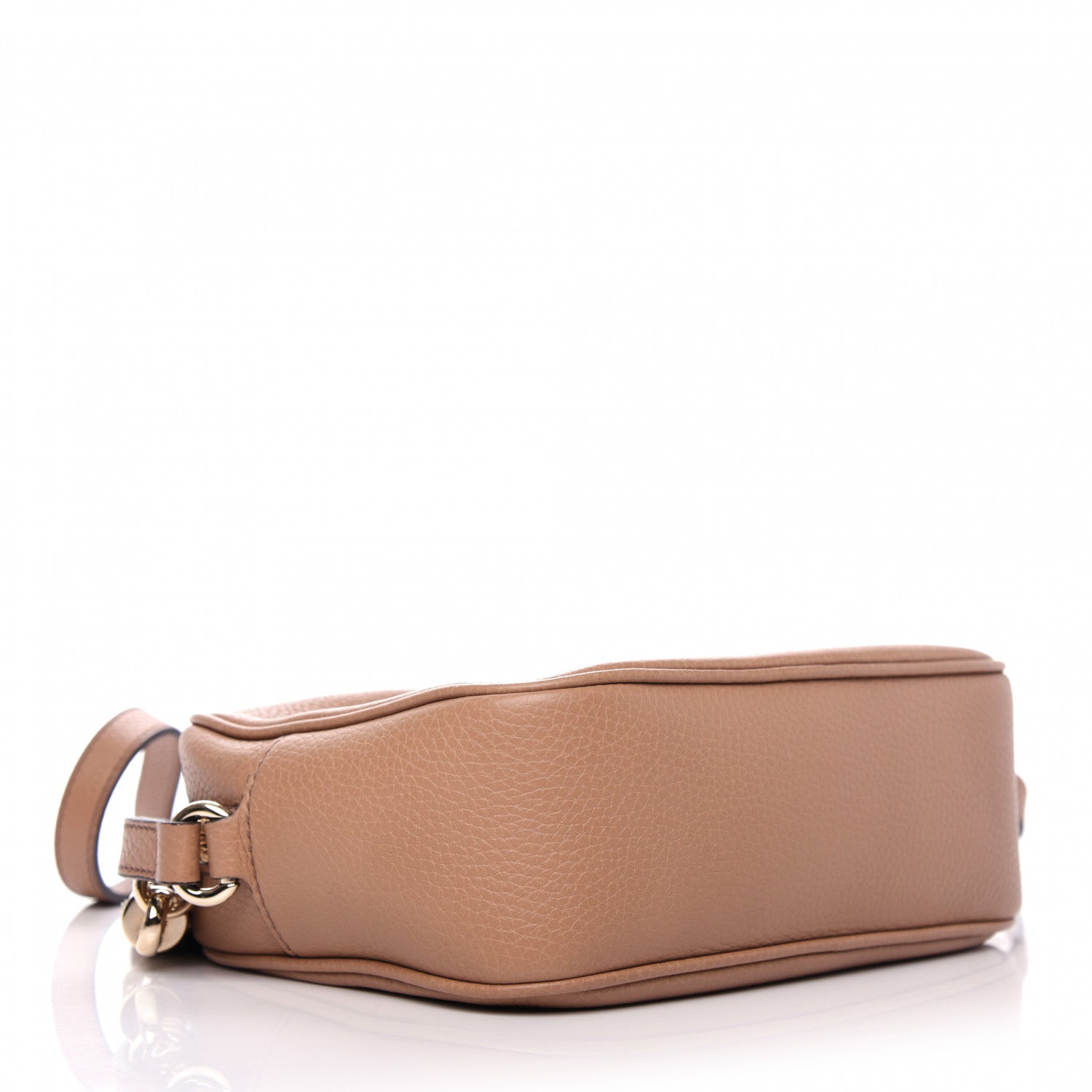 Gucci Pebbled Calfskin Small Soho Disco Bag Rose Beige 4 of 9