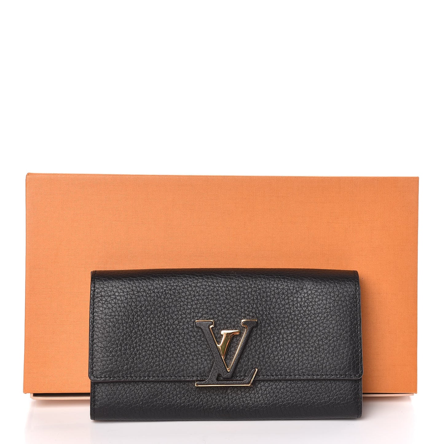 Taurillon Capucines Wallet Black