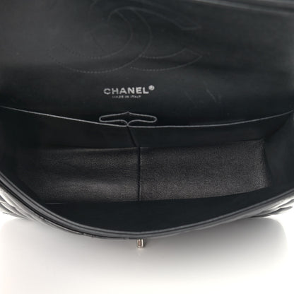 Chanel Patent Quilted Jumbo Double Flap Black 5 of 13