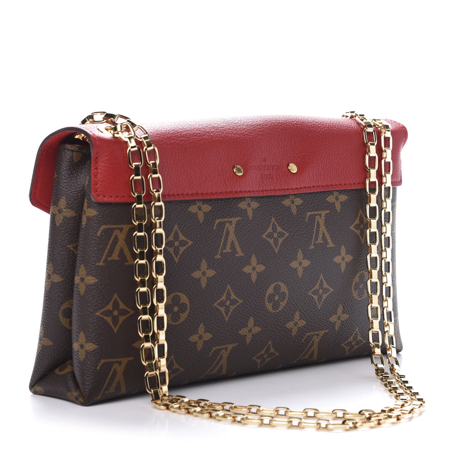 Louis Vuitton Monogram Pallas Chain Cherry 3 of 10