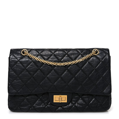 Chanel Aged Calfskin Quilted 2.55 Reissue 227 Flap Black 1 of 10
