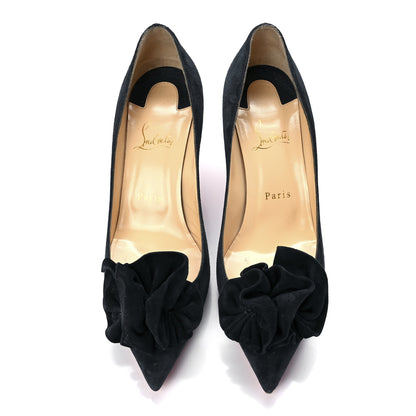 Christian Louboutin Veau Velours Anemosea 554 70 Pumps 39 Marine 5 of 10
