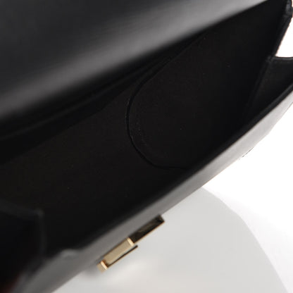 Givenchy Textured Calfskin Pandora Box Clutch Black 5 of 6