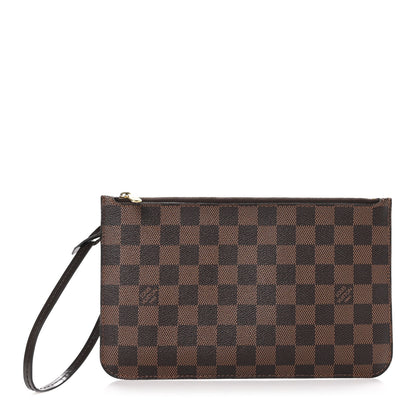 Louis Vuitton Damier Ebene Neverfull MM GM Pochette 1 of 8