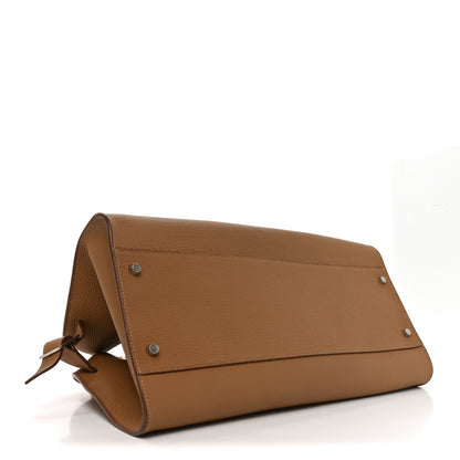 The Row Matte Grained Calfskin EW Margaux Rubber 4 of 9