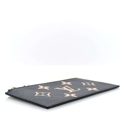 Louis Vuitton Empreinte Monogram Giant Crafty Pochette Felicie Zippered Insert Black 4 of 6
