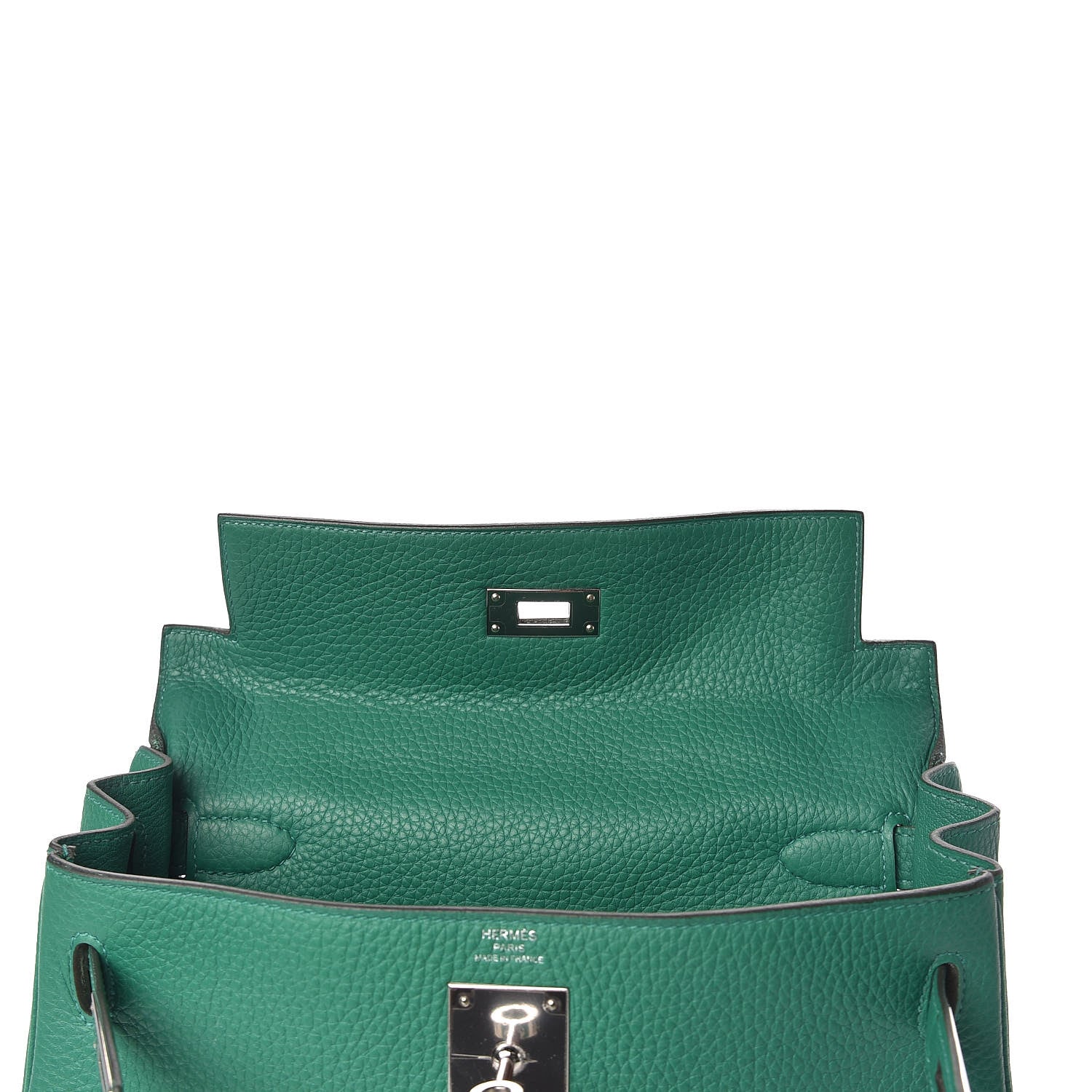 Hermes Taurillon Clemence Kelly Retourne 28 Vert Vertigo 26 of 33