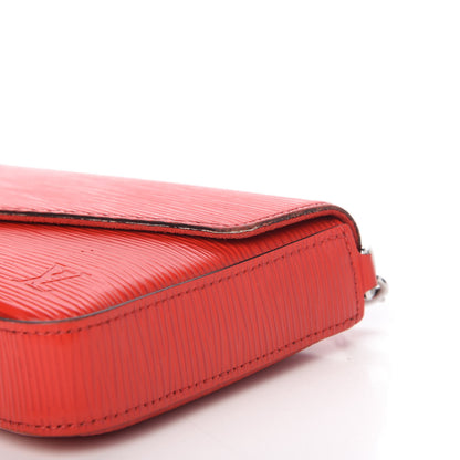 Louis Vuitton Epi Pochette Felicie Coquelicot 11 of 12