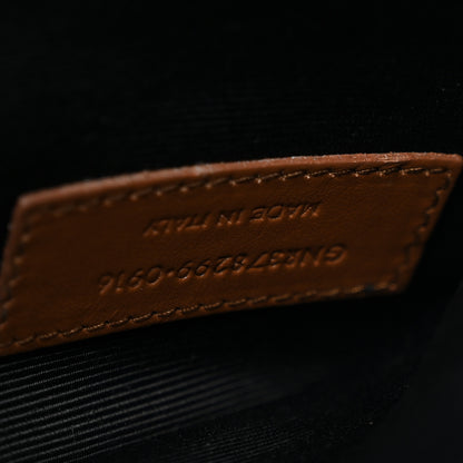 Saint Laurent Grained Calfskin Topstitch Small Classic Sac De Jour Taupe 8 of 14
